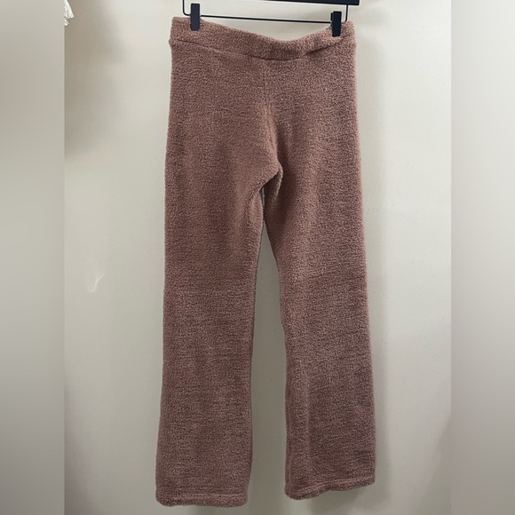 Women's Brown Cozy Fluffy Pant from PINK by Victoria's Secret Size Small - Picture 2 of 5